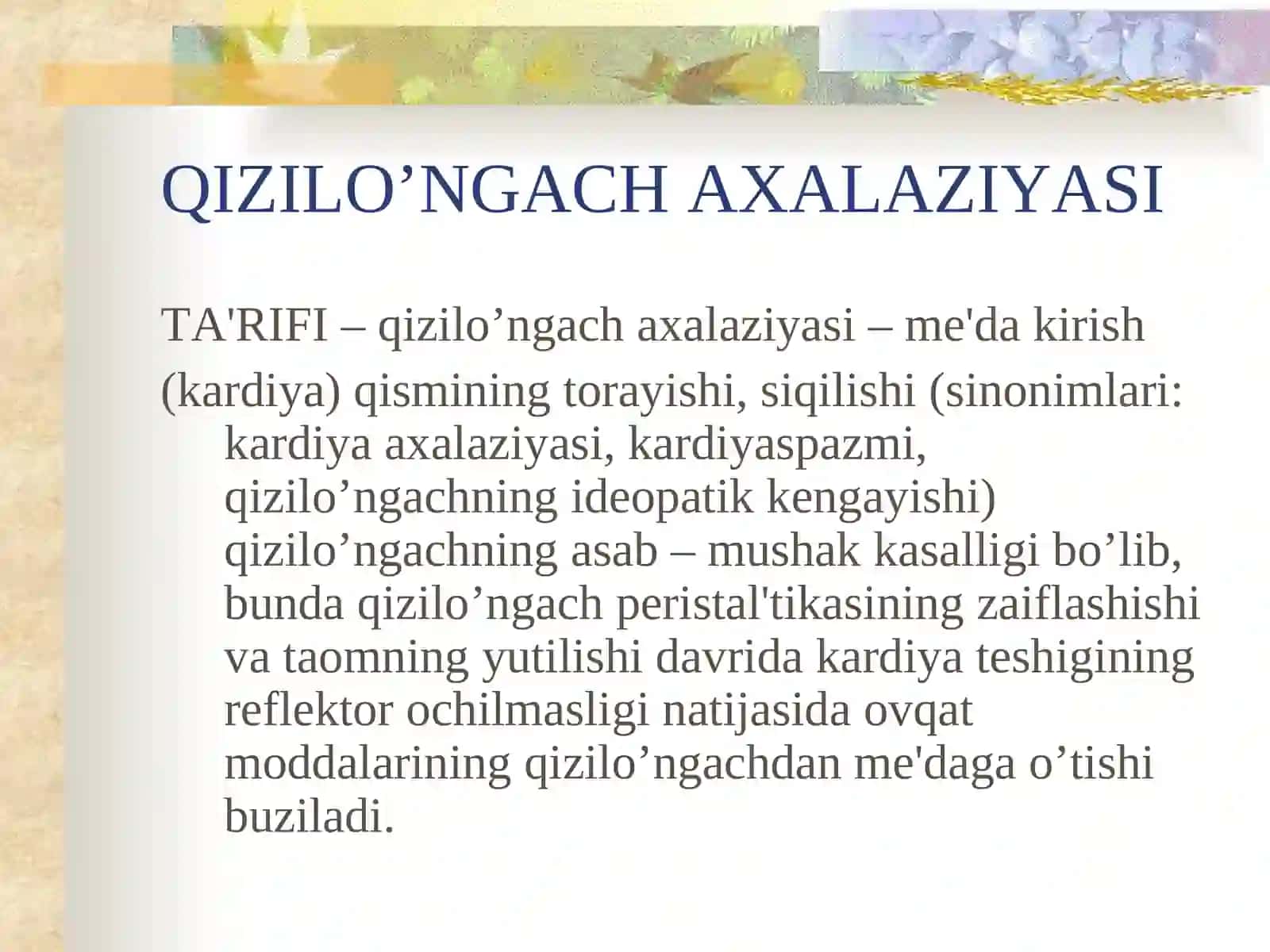 QIZILO‘NGACH  AXALAZIYASI 3