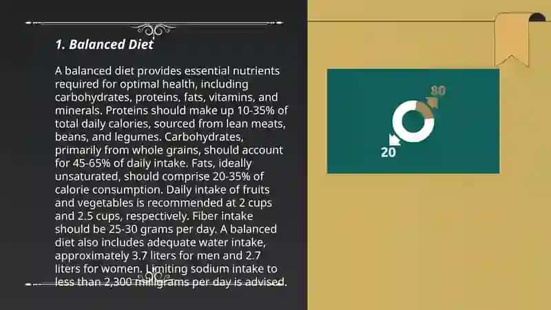 10 rules of healty eating. 3