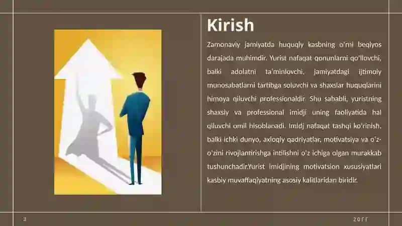 Yuristimijining motivatsion xususiyatlari 3