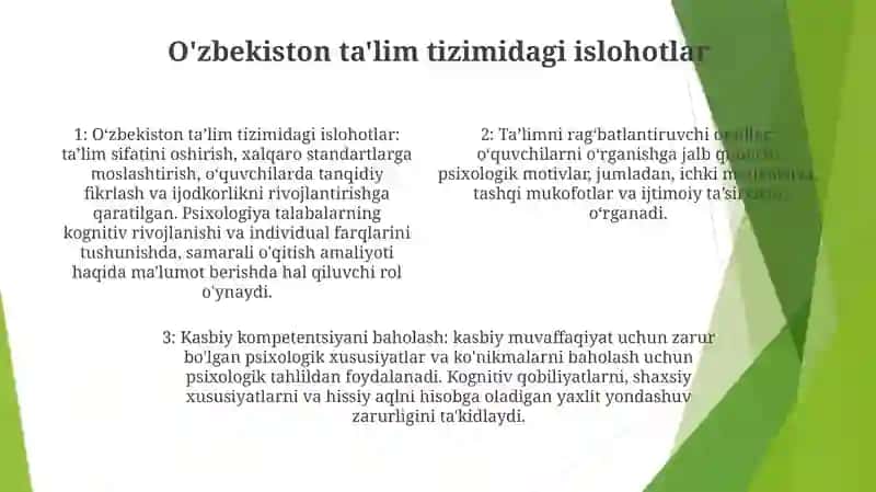 Ta'lim Psixologiyasini O‘Rganish Zaruriyati 3