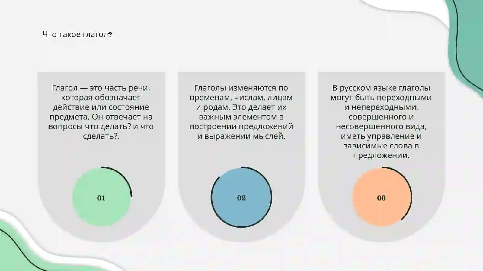 Глагол 3