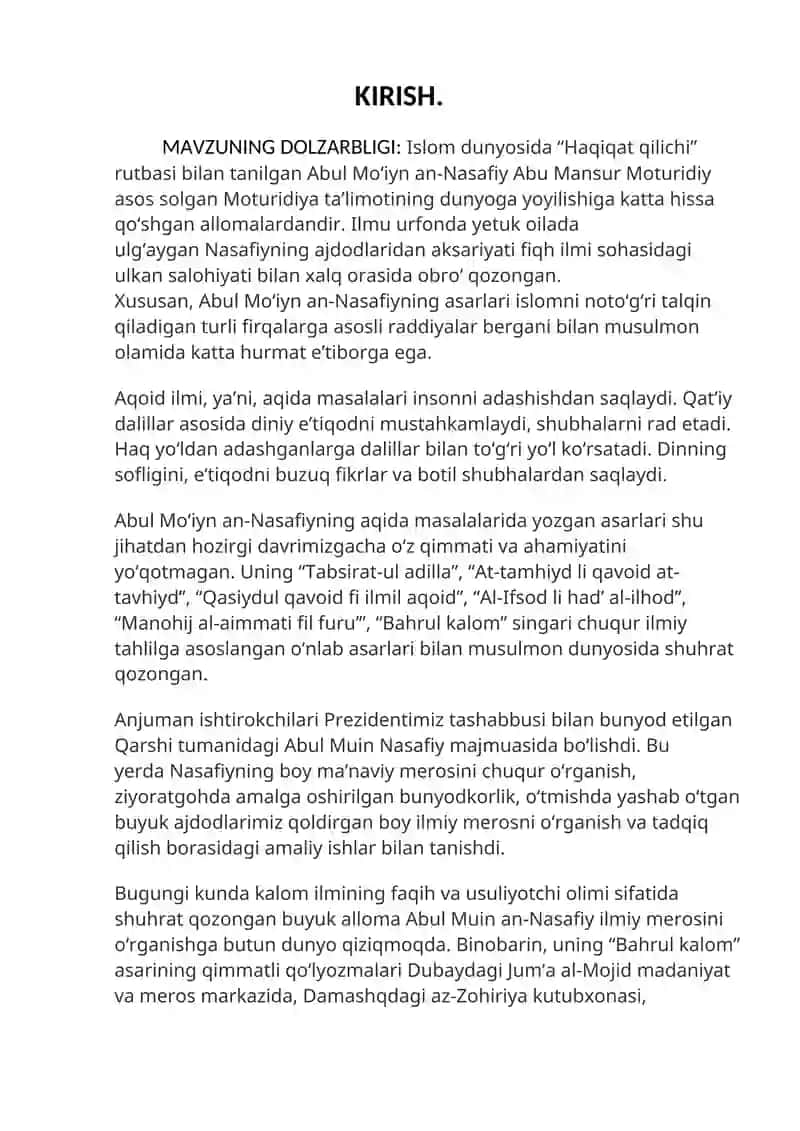 An-Nasafiy asarlari 3