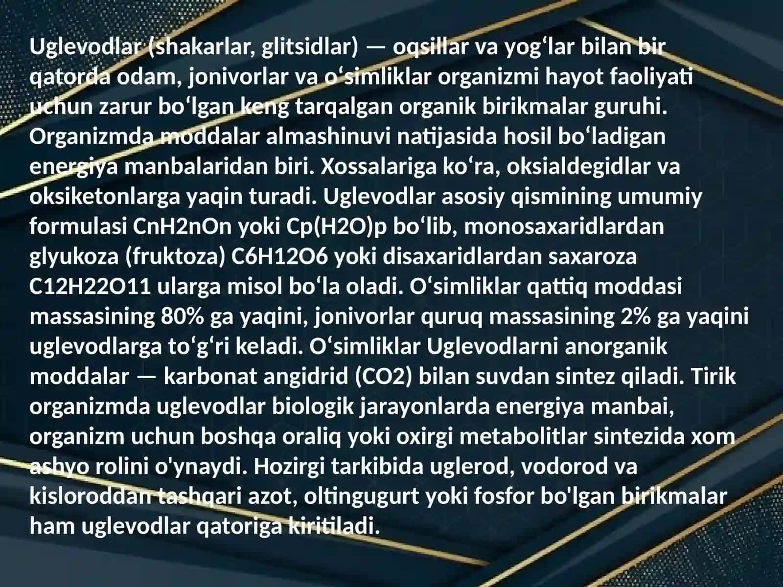 Uglevodlarparchalanishining pentozofosfat sikli 3