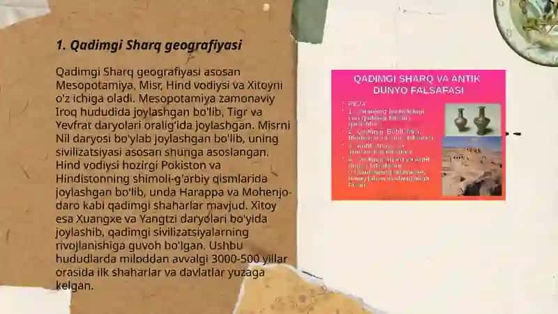 Qadimgi Sharq geografiyasi 3