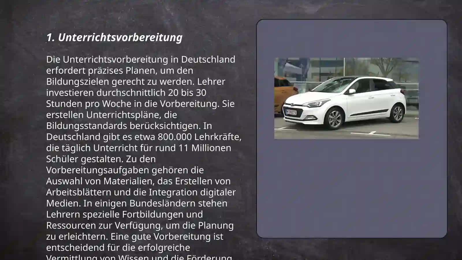 Wie gehe ich beim Unterricht vor? 3