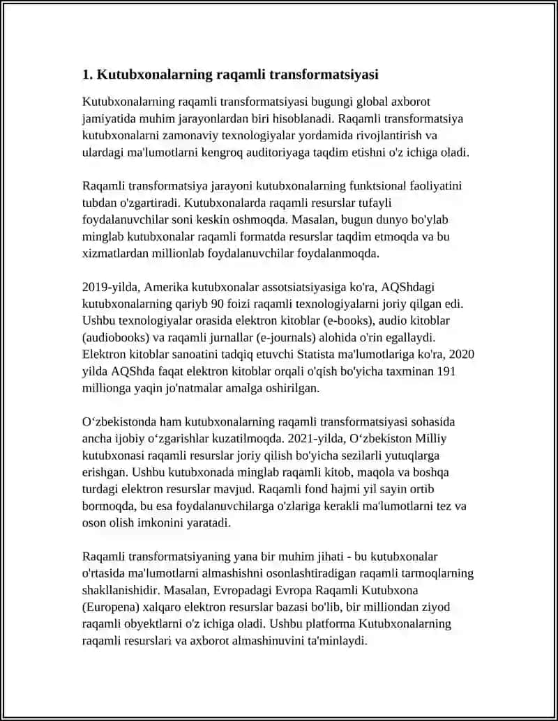 JAHON KUTUBXONALARINING DOLZARB MOAMMOLARI 3
