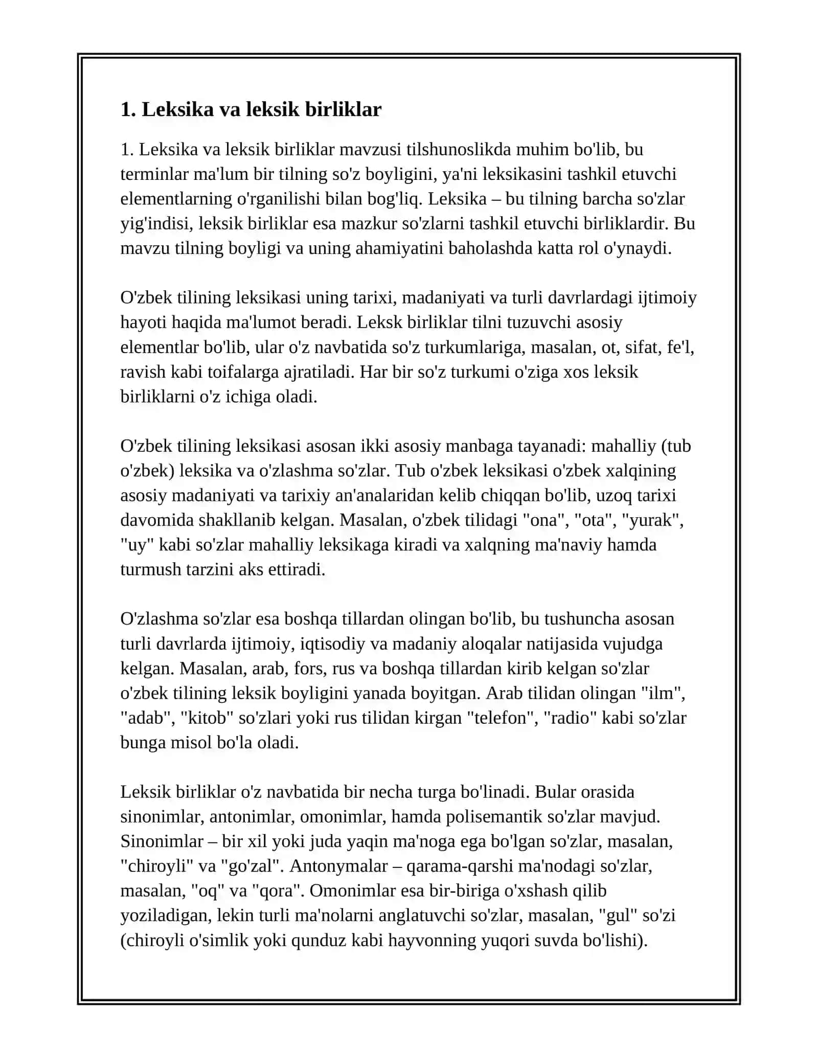 VOCABULARY 3