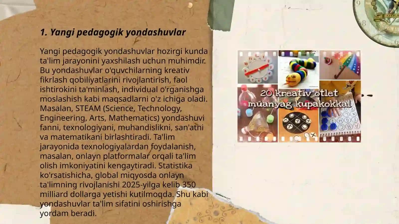 Yangi pedagogik yondashuvlar 3