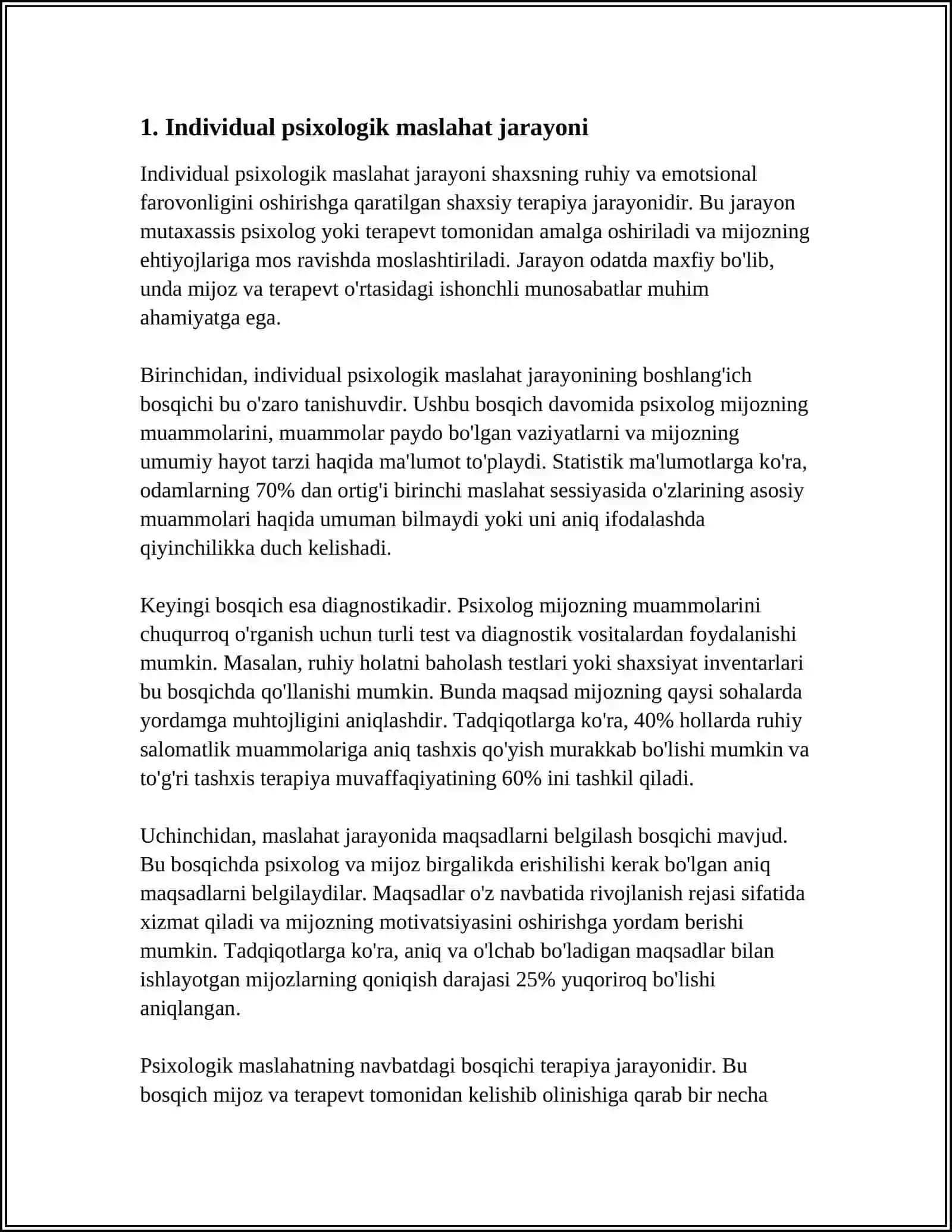 INDIVIDUALLIK PSIXOLOGIK MUOMMO SIFATIDA 3