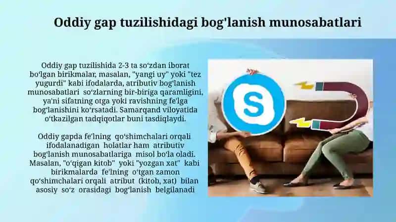 Murakkab gap tuzilishida atributiv munosabatlar 3
