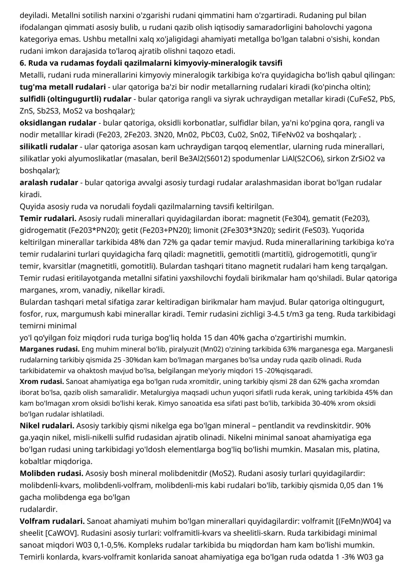Foydali qazilma texnologiyalari 3