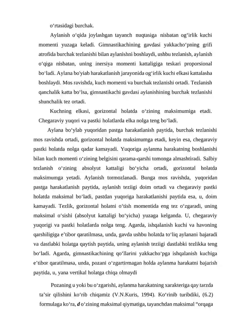 O‘qlar atrofidagi harakatlar 3