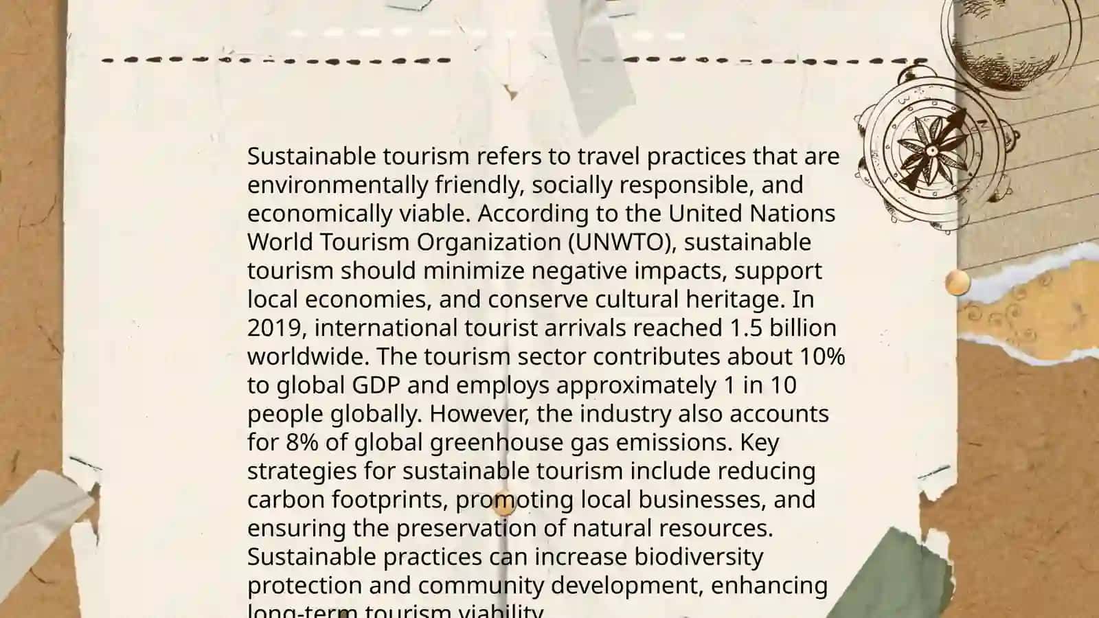 Sustainable Tourism 3