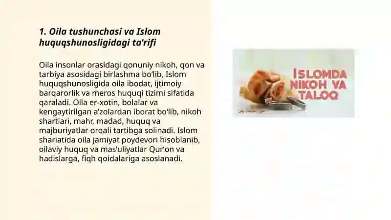 Dinshunoslik fanidan taqdimot 3
