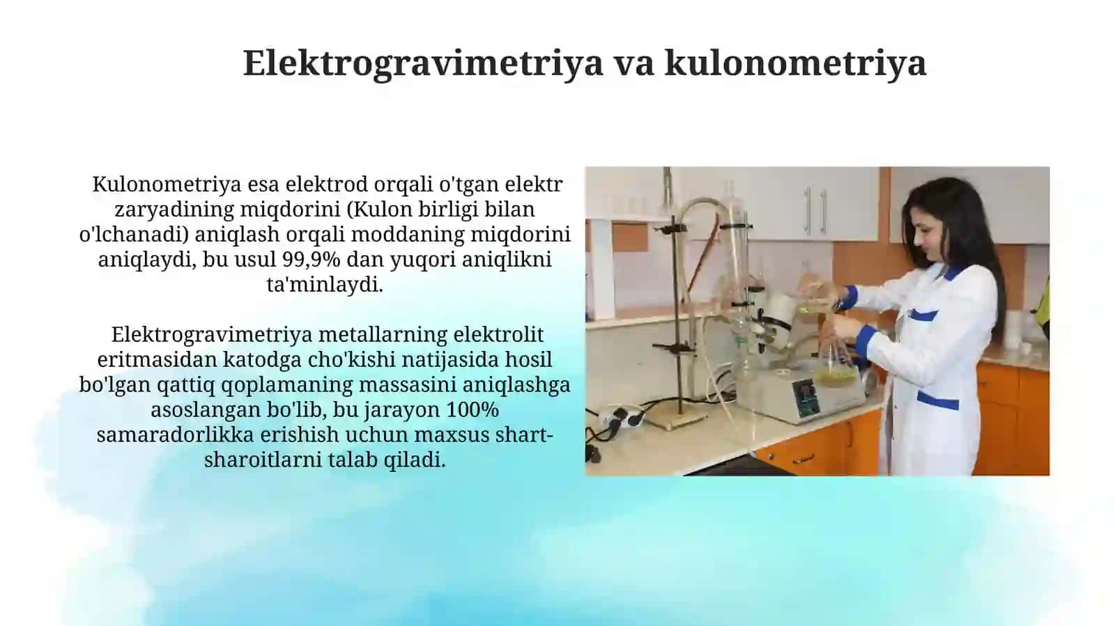 Elektrokimyoviy Analiz 3