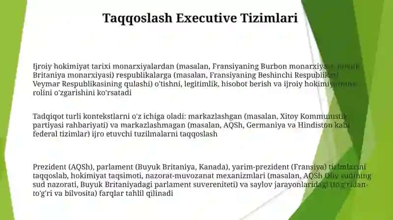 Ijroiya Harakatlarning Tarixiy Misollari 3