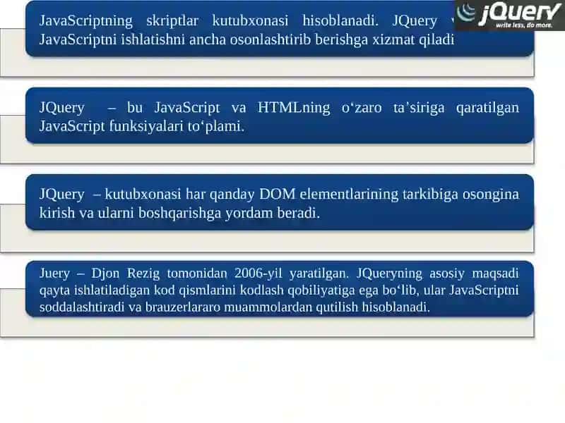 JQUERY UI da formalar bilan ishlash,validatsiya usullari,amaliy ko’rsatmalar 3