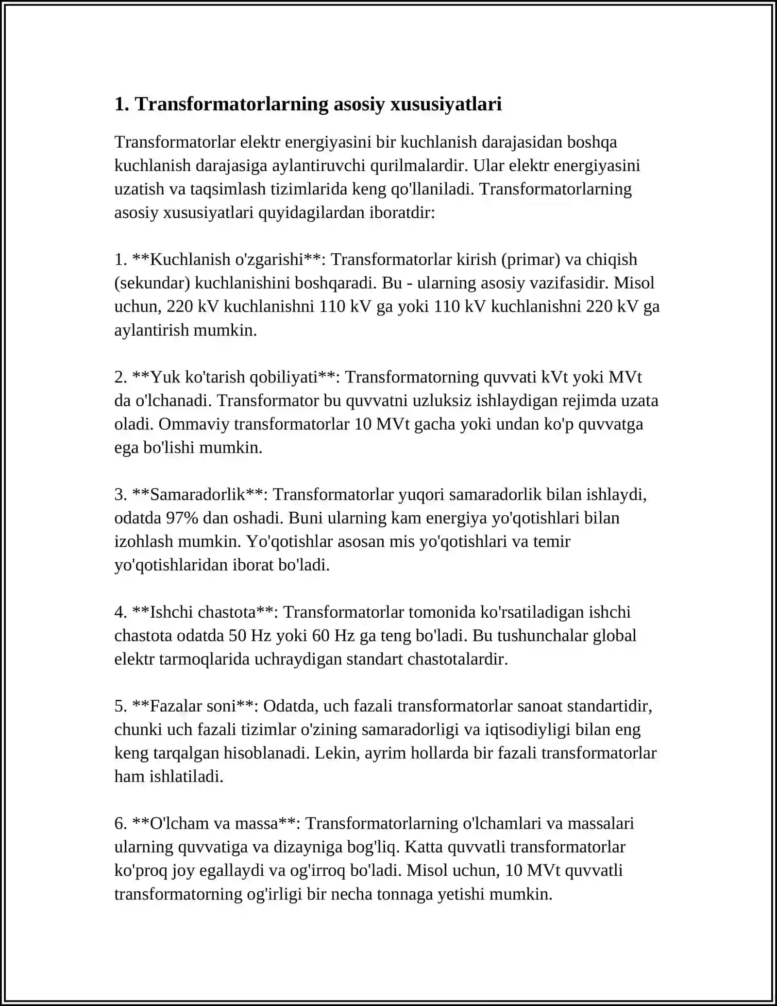 TRANSFORMATORLAR 3