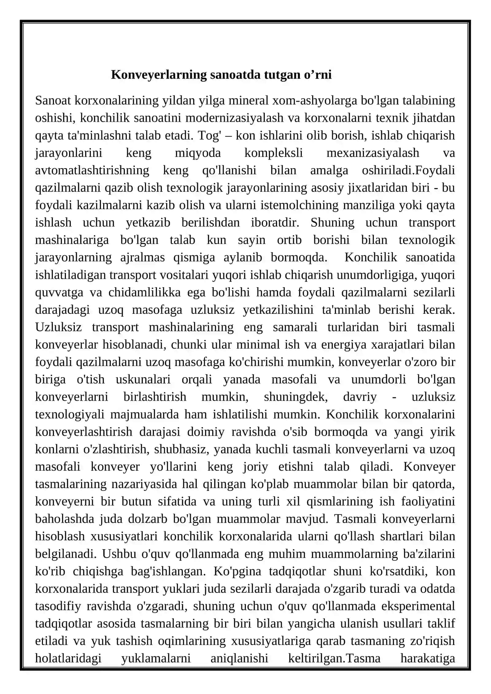 Lentali konveyer maxsus turlari 3