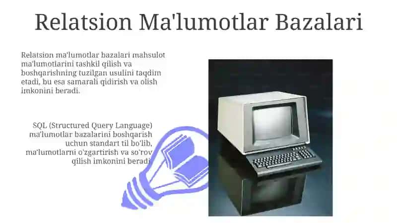 Elektron katalog ma'lumotlar bazasini yaratish texnalogiyalari 3