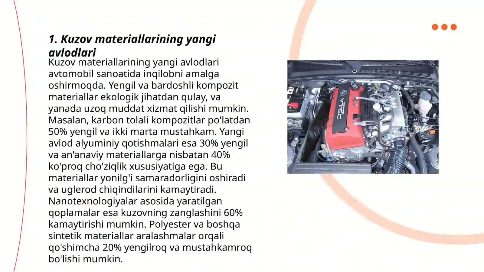 Kuzov materiallarining yangi avlodlari 3