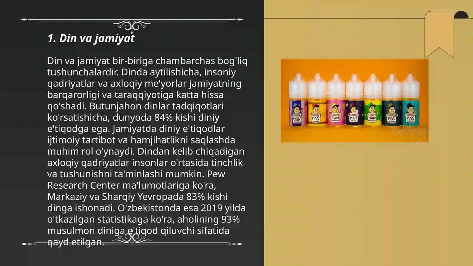 Diniy konfetsiya 3