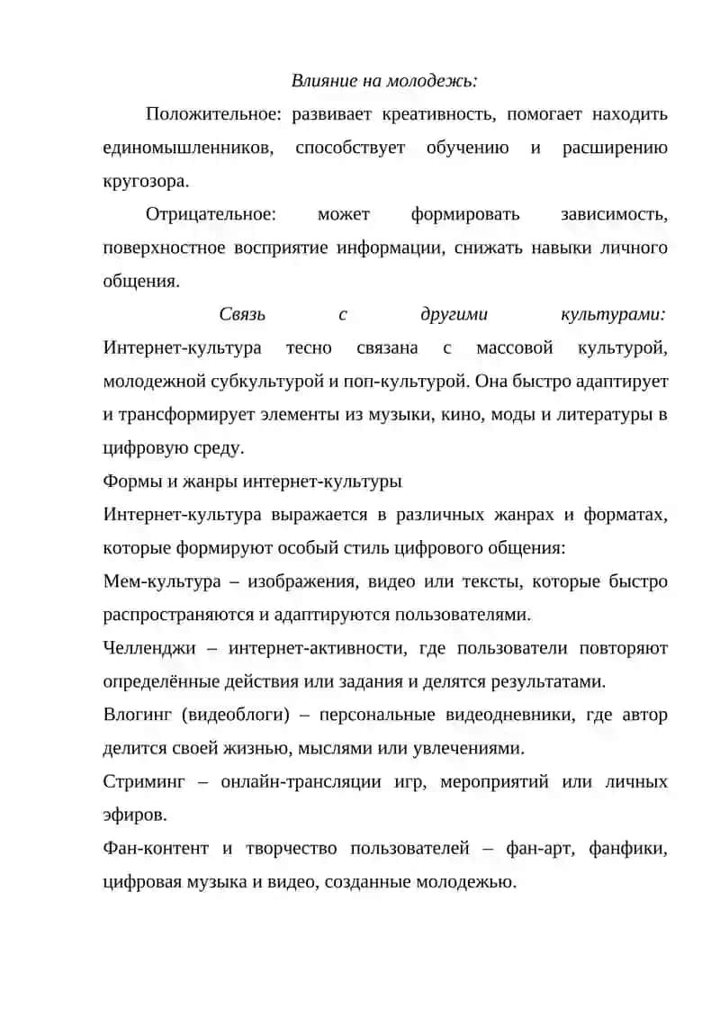 Интернет-культура молодежи 3