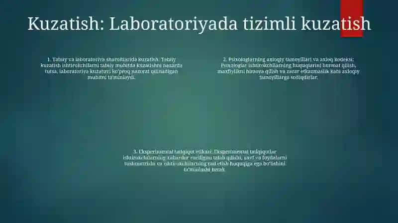 Psixologiyada Empirik Metodlar 3