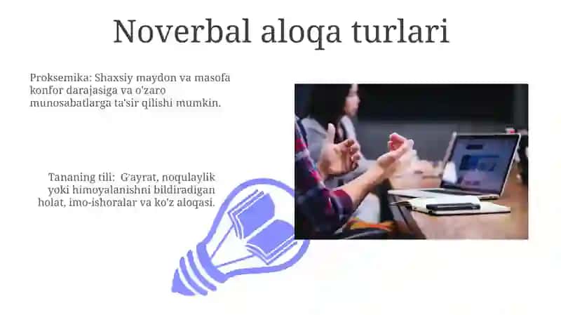 Noverbal Muloqotning Ta'siri 3