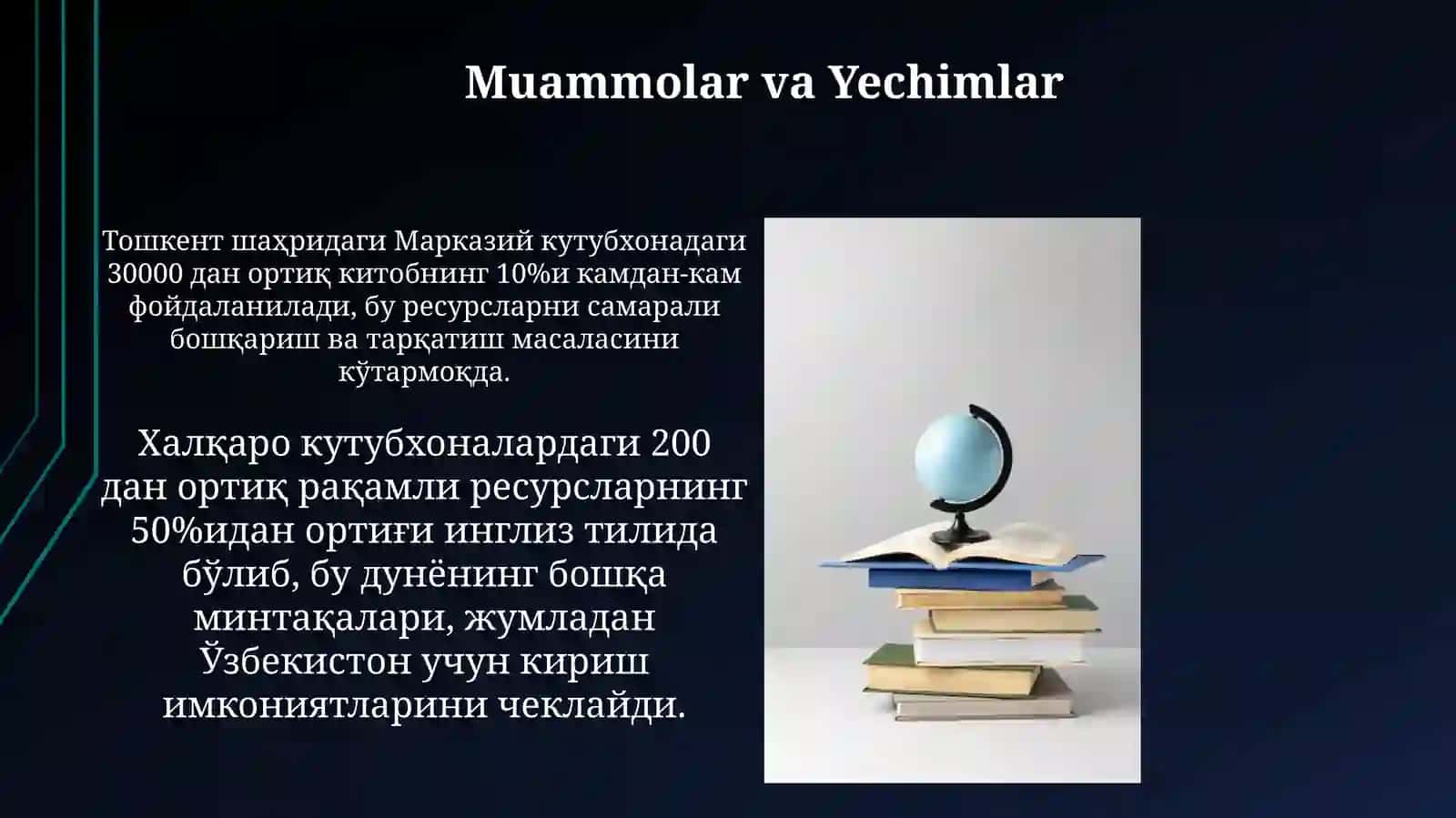 Xalqaro Kutubxonalar: Umumiy Nuqtai 3