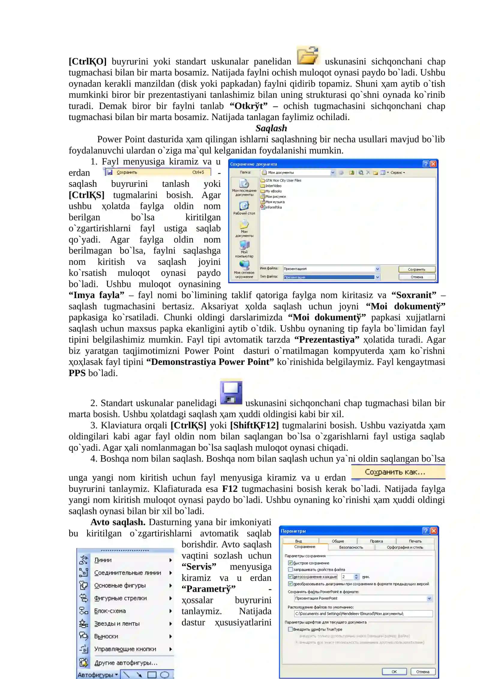 Power Point dasturida slayd va taqdimotlar yaratish 3