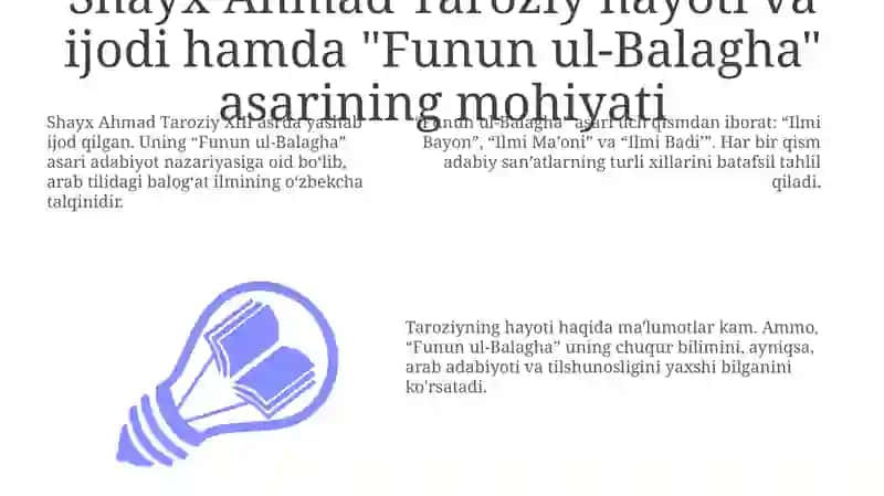 Funun ul balog'a 3