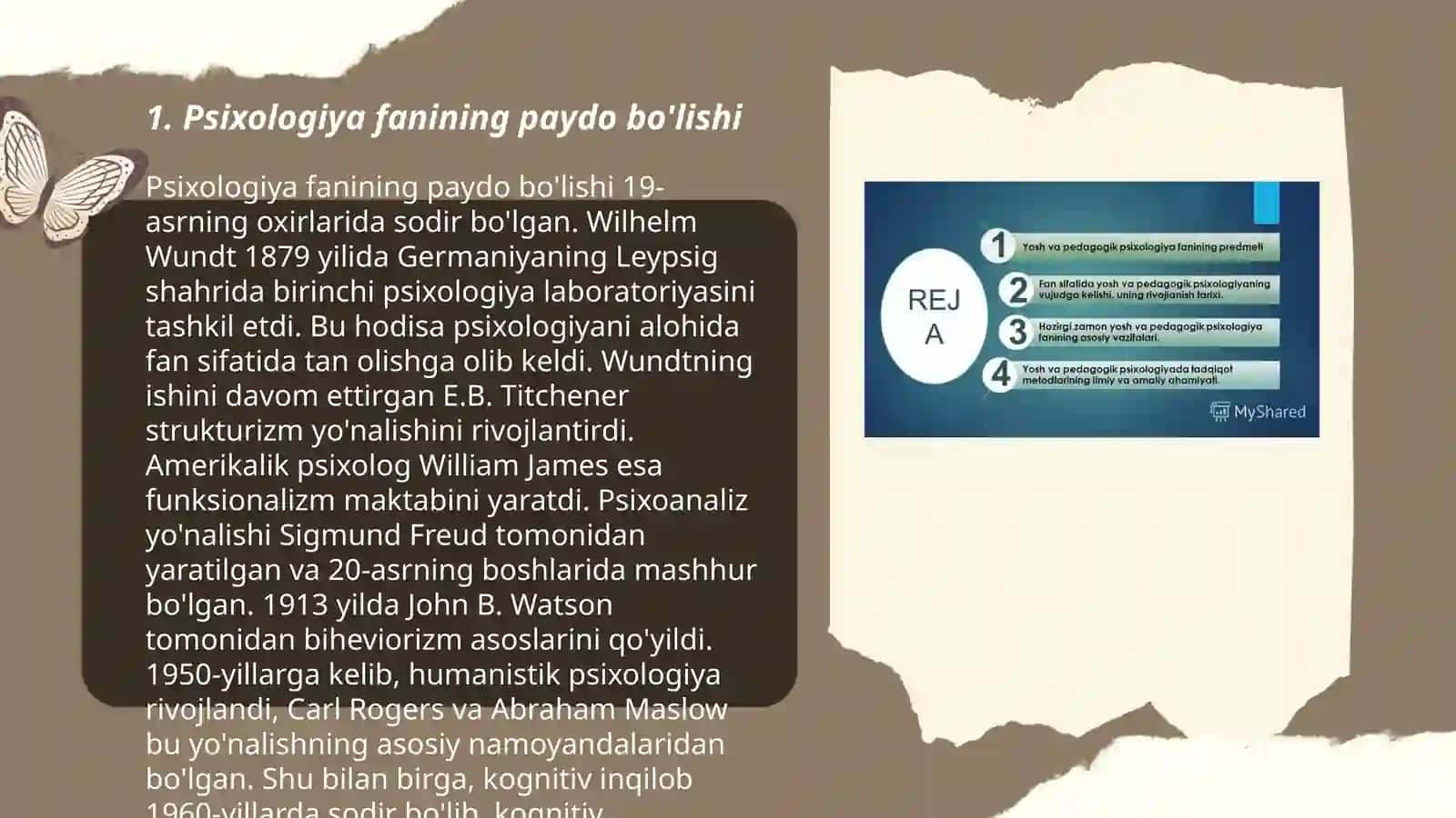 Psixologiya fanining tarixi 3