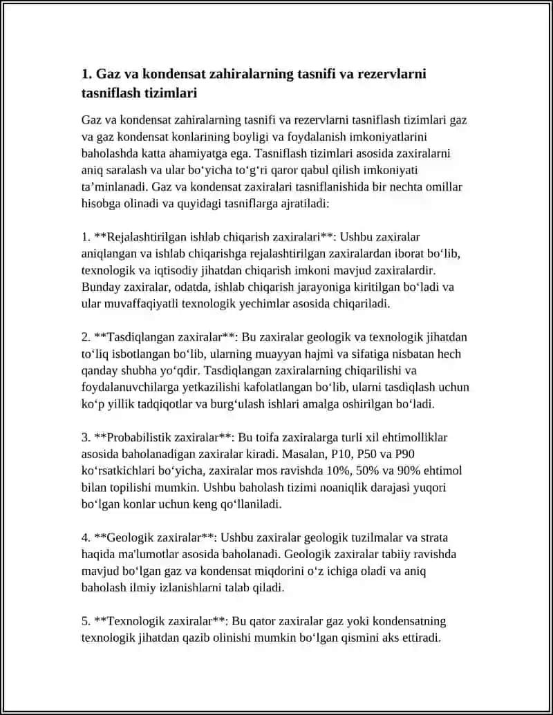 GAZ VA GAZ KONDENSAT KONLARIDAGI GAZ VA KONDENSAT ZAHIRALARINI HISOBLASH METODLARI 3