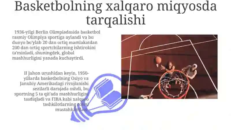 Basketbol sport turining kelib chiqishi 3