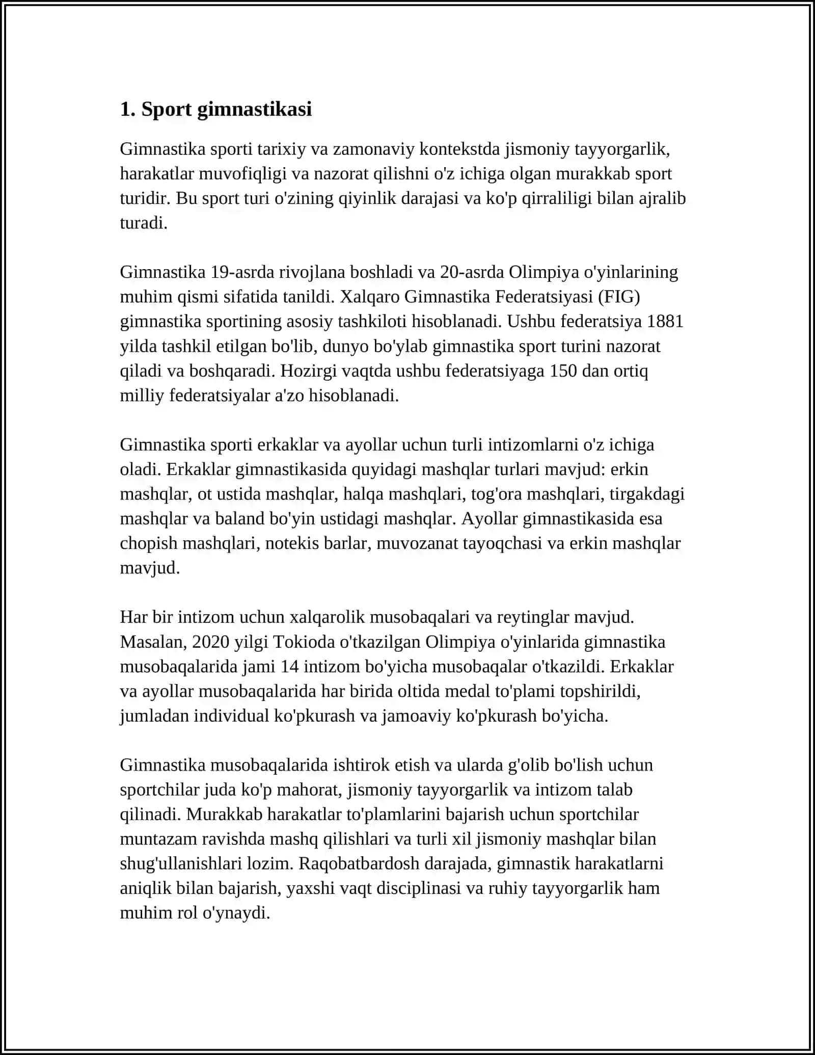 GIMNASTIKA TURLERI 3