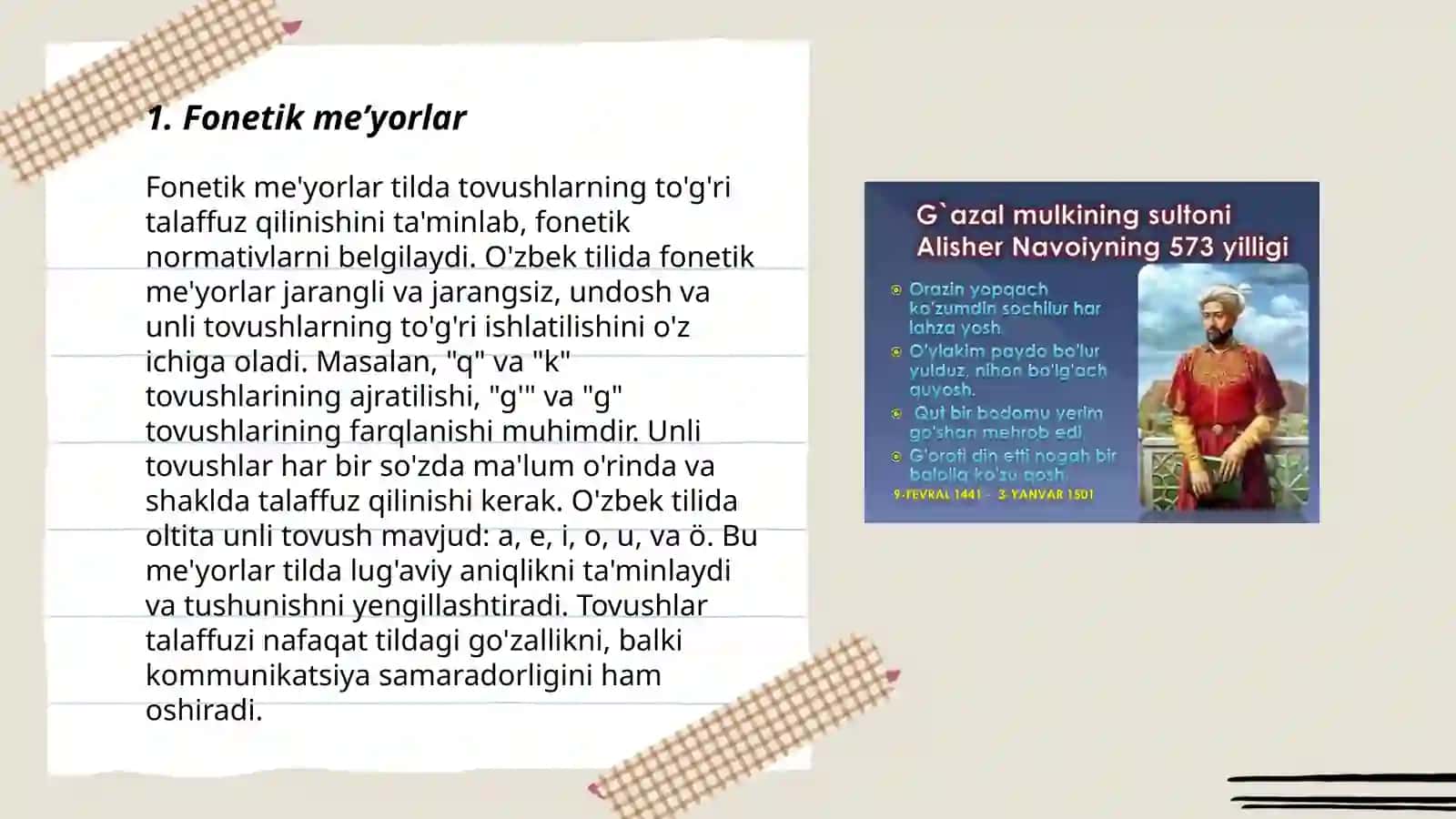 Oʻzbek adabiy tili meʼyorlari 3