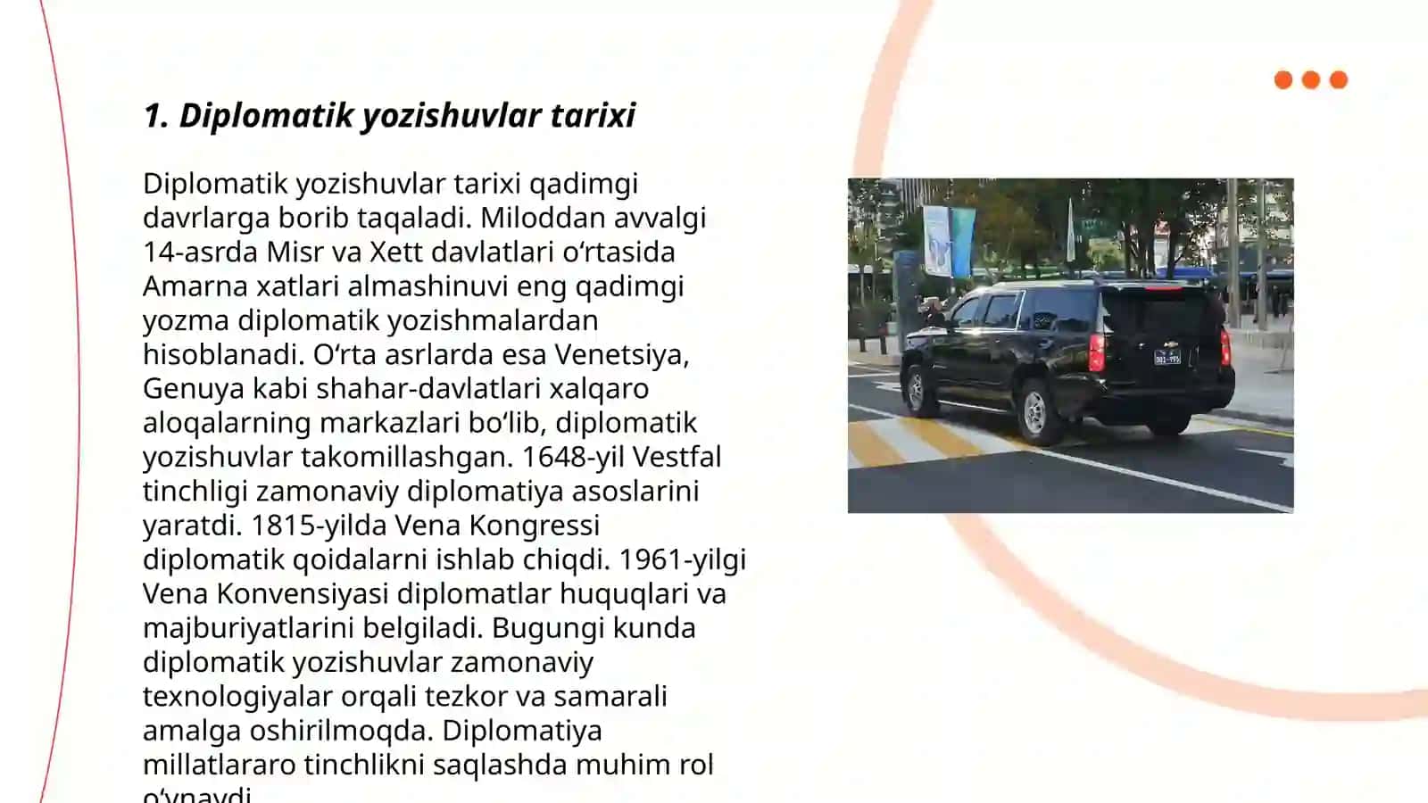 Diplomatik va tijorat yozishmalari 3