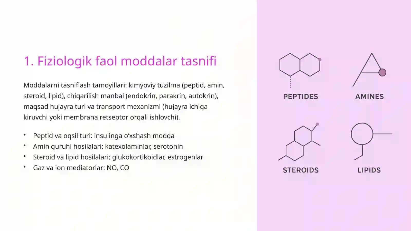 Fiziologik faol moddalar 3