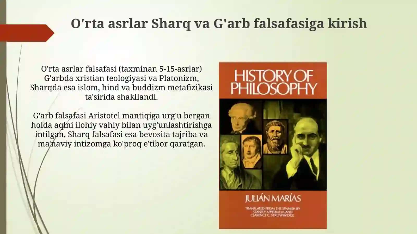 O'rta asr sharq va g’arb falsagasi 3