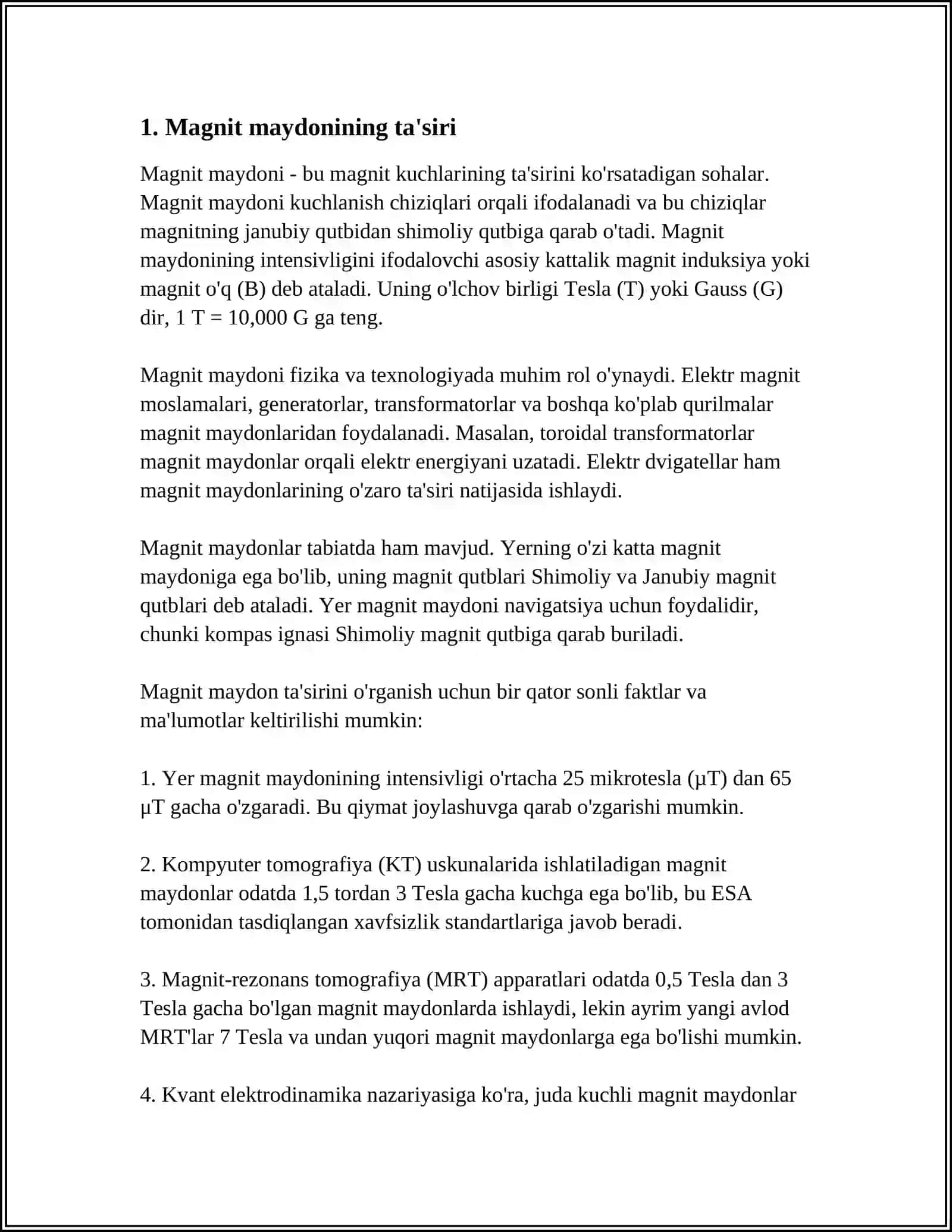 MAGNIT MAYDONIDA ZARYADNING HARAKATI 3