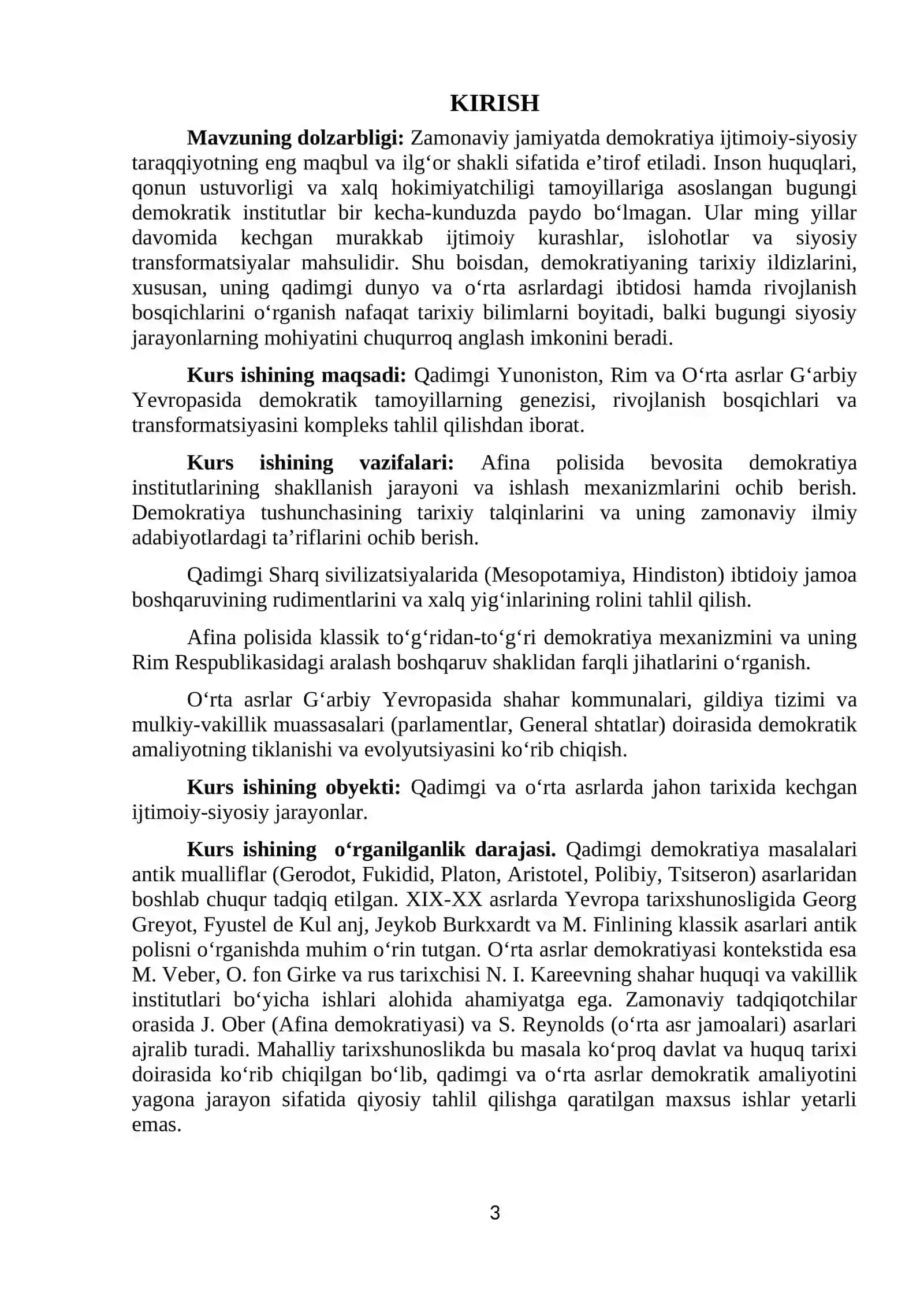 SIYOSATSHUNOSLIKKA KIRISH 3