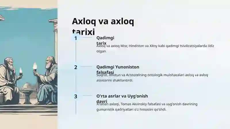 Axloq va axloqning ta'rifi 3