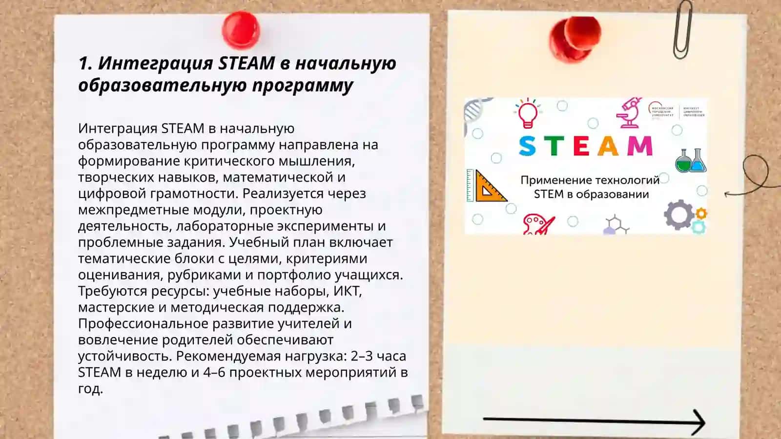 Применение STEAM-технологии в начальном образовании 3