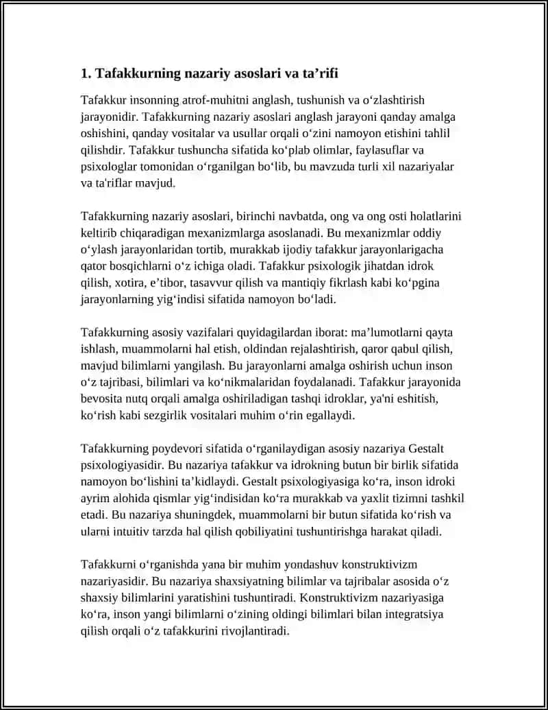 TAFAKKUR. NUTQNING PSIXOLOGIK TASNIFI 3