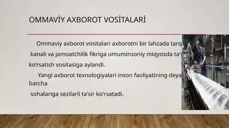 Ommaviy axborot vositalari 3