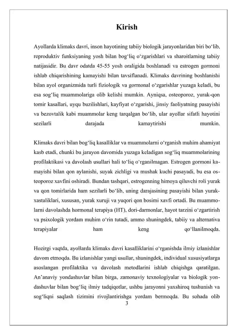 AYOLLARDA KLIMAKS DAVRI KASALLIKLARI 3