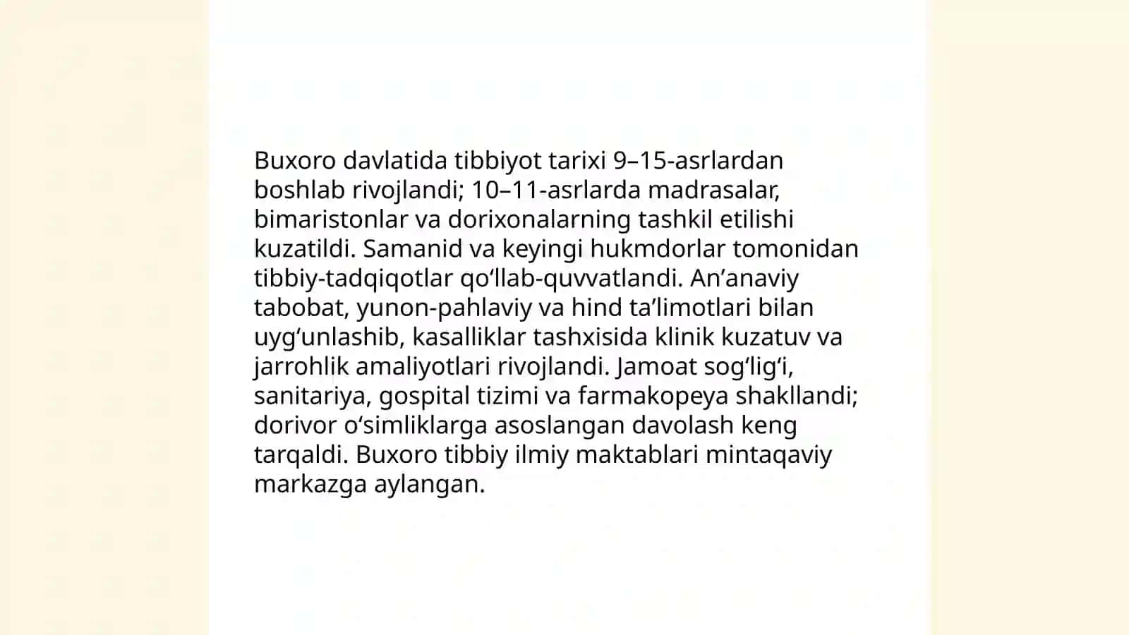 Abu ali ibn Sinoning ilmiy merosi 3