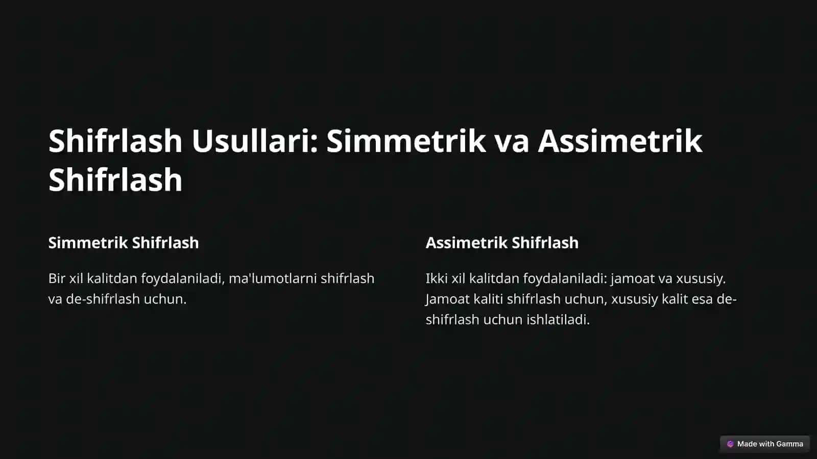 Disklar va Fayllarni Shifrlash 3