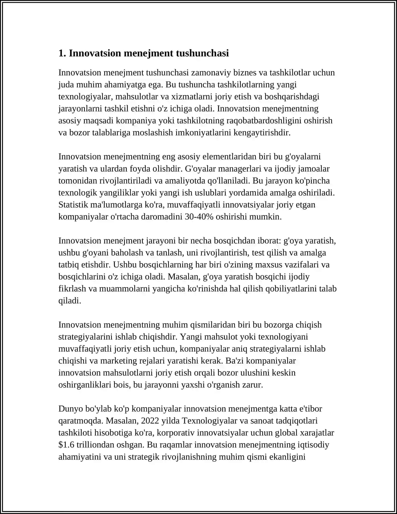INNOVATSION MENEJMENTNING ASOSLARI 3